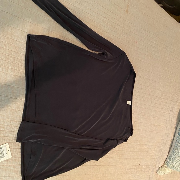 Lululemon Athletica Black Relaxed Long Sleeve Hoodie - Picture 6 of 7